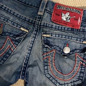 True Religion Men’s Jeans “Ricky Super T” size 28 red label